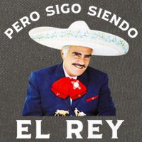 Chente Vicente Fernandez Pero Sigo Siendo El Rey Mexico Cotton Canvas Backpack