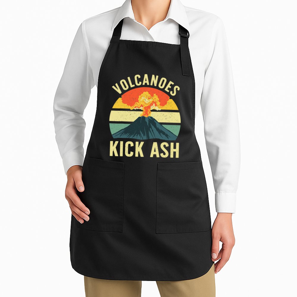 Cool Volcano For Volcanic Ash Volcano Lover Apron