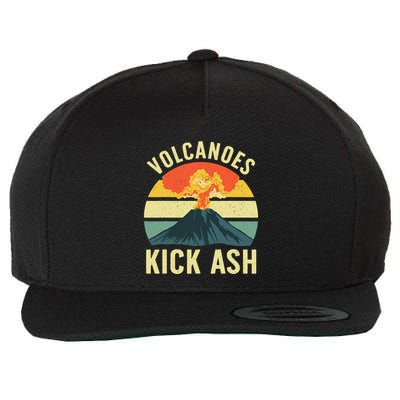 Cool Volcano For Volcanic Ash Volcano Lover Wool Snapback Cap
