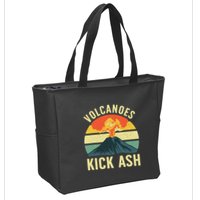 Cool Volcano For Volcanic Ash Volcano Lover Zip Tote Bag