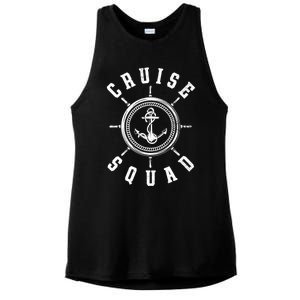 Cruising Vacation Family Trip Cruise Ship Cruise Squad Cool Gift Ladies PosiCharge Tri-Blend Wicking Tank