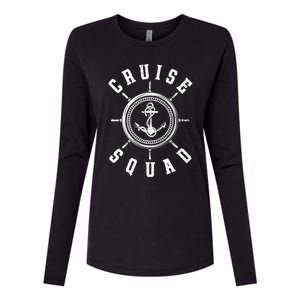 Cruising Vacation Family Trip Cruise Ship Cruise Squad Cool Gift Womens Cotton Relaxed Long Sleeve T-Shirt