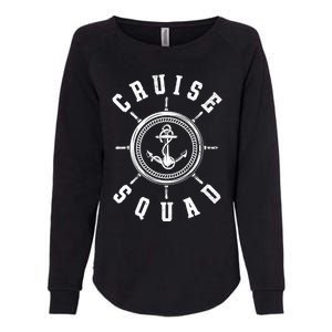 Cruising Vacation Family Trip Cruise Ship Cruise Squad Cool Gift Womens California Wash Sweatshirt