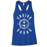 Cruising Vacation Family Trip Cruise Ship Cruise Squad Cool Gift Women's Racerback Tank