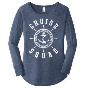 Cruising Vacation Family Trip Cruise Ship Cruise Squad Cool Gift Women's Perfect Tri Tunic Long Sleeve Shirt