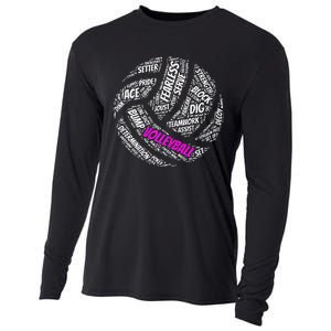 Cool Volleyball For Girls Volleyball Team Sports Cooling Performance Long Sleeve Crew