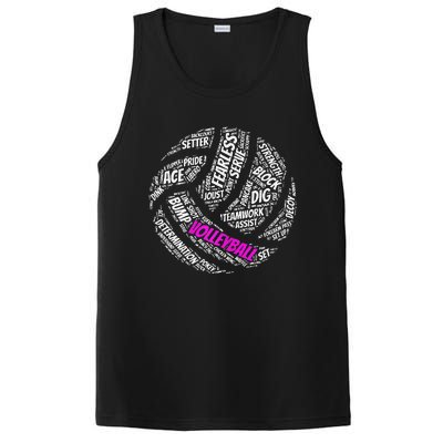 Cool Volleyball For Girls Volleyball Team Sports PosiCharge Competitor Tank