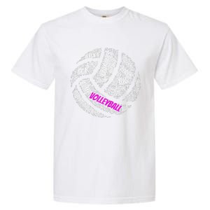 Cool Volleyball For Girls Volleyball Team Sports Garment-Dyed Heavyweight T-Shirt