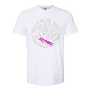 Cool Volleyball For Girls Volleyball Team Sports Softstyle CVC T-Shirt