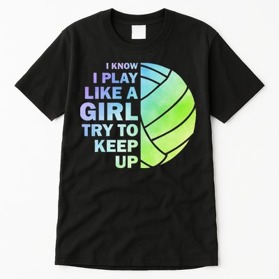 Cool Volleyball For Women Volleyball Team Sports Tall T-Shirt