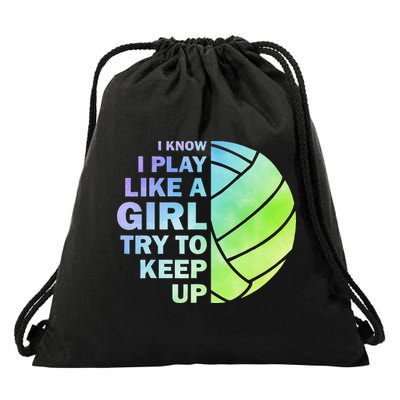 Cool Volleyball For Women Volleyball Team Sports Drawstring Bag