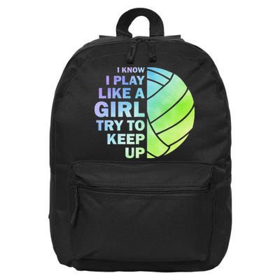 Cool Volleyball For Women Volleyball Team Sports 16 in Basic Backpack