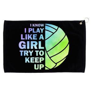 Cool Volleyball For Women Volleyball Team Sports Grommeted Golf Towel