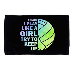 Cool Volleyball For Women Volleyball Team Sports Microfiber Hand Towel