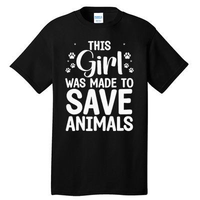 Cool Veterinarian For Save Animals Vet Tech Tall T-Shirt