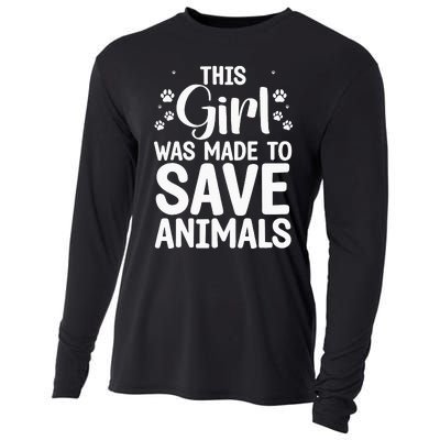 Cool Veterinarian For Save Animals Vet Tech Cooling Performance Long Sleeve Crew