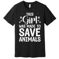 Cool Veterinarian For Save Animals Vet Tech Premium T-Shirt