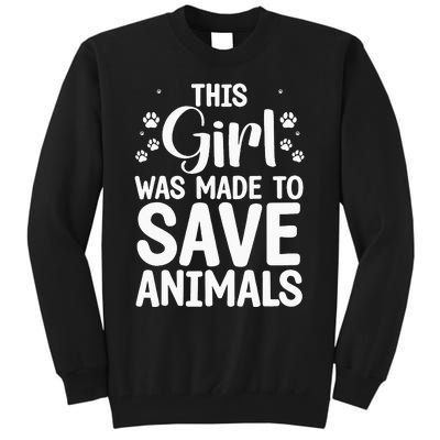 Cool Veterinarian For Save Animals Vet Tech Tall Sweatshirt