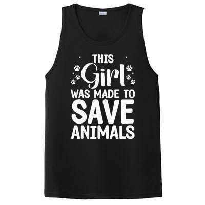 Cool Veterinarian For Save Animals Vet Tech PosiCharge Competitor Tank