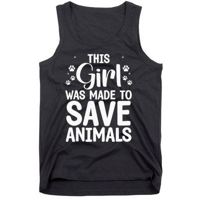 Cool Veterinarian For Save Animals Vet Tech Tank Top