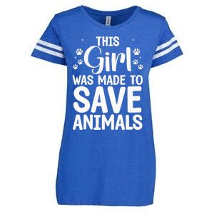 Cool Veterinarian For Save Animals Vet Tech Enza Ladies Jersey Football T-Shirt