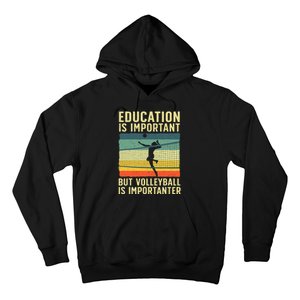 Cool Volleyball For Teen Team Player College Coach Hoodie