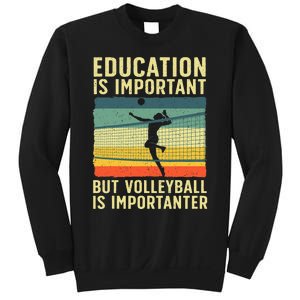 Cool Volleyball For Teen Team Player College Coach Sweatshirt