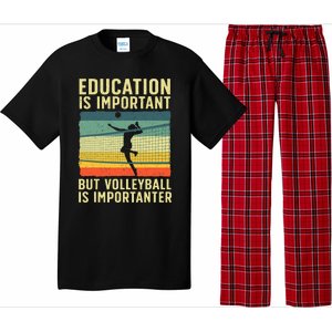 Cool Volleyball For Teen Team Player College Coach Pajama Set