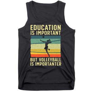 Cool Volleyball For Teen Team Player College Coach Tank Top