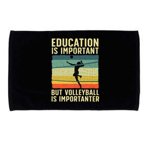 Cool Volleyball For Teen Team Player College Coach Microfiber Hand Towel