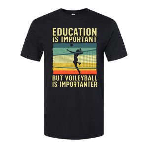 Cool Volleyball For Teen Team Player College Coach Softstyle CVC T-Shirt