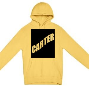 Carter Valentine Friend Son Husband First Name Family Gift Premium Pullover Hoodie