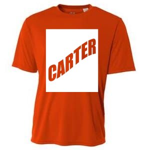 Carter Valentine Friend Son Husband First Name Family Gift Cooling Performance Crew T-Shirt