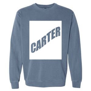 Carter Valentine Friend Son Husband First Name Family Gift Garment-Dyed Sweatshirt