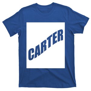 Carter Valentine Friend Son Husband First Name Family Gift T-Shirt