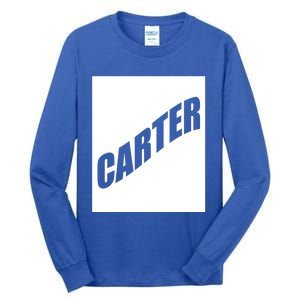 Carter Valentine Friend Son Husband First Name Family Gift Tall Long Sleeve T-Shirt