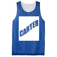 Carter Valentine Friend Son Husband First Name Family Gift Mesh Reversible Basketball Jersey Tank