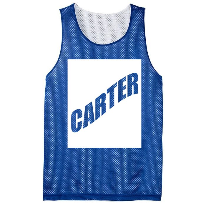 Carter Valentine Friend Son Husband First Name Family Gift Mesh Reversible Basketball Jersey Tank