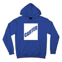 Carter Valentine Friend Son Husband First Name Family Gift Tall Hoodie