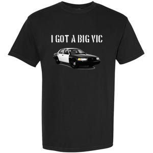 Crown Vic Funny P71 Punny Car Enthusiast Garment-Dyed Heavyweight T-Shirt