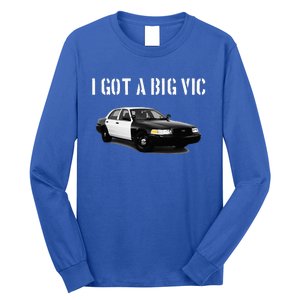 Crown Vic Funny P71 Punny Car Enthusiast Long Sleeve Shirt