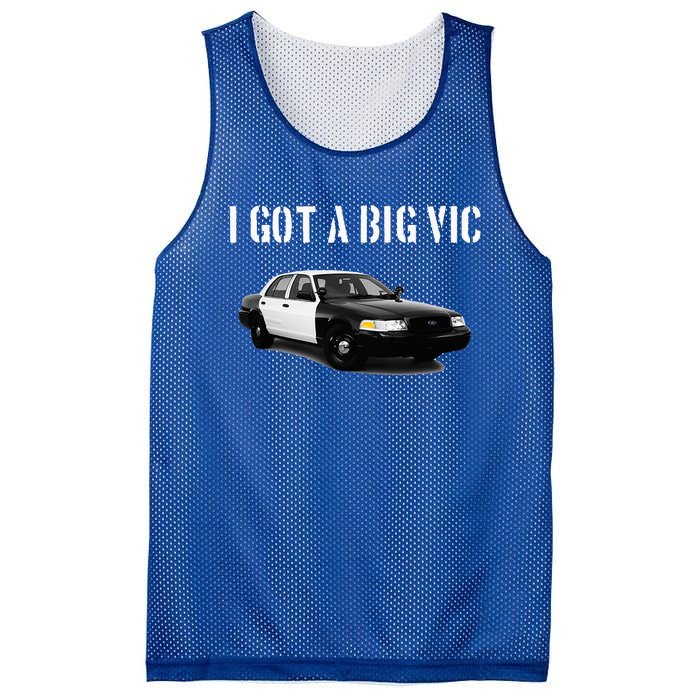 Crown Vic Funny P71 Punny Car Enthusiast Mesh Reversible Basketball Jersey Tank