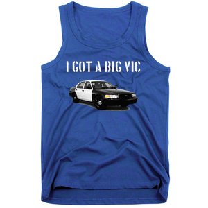 Crown Vic Funny P71 Punny Car Enthusiast Tank Top