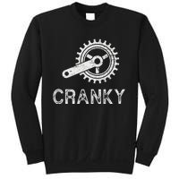 Cranky Vintage Funny Bicycle Lovers Cycling Cranky Sweatshirt