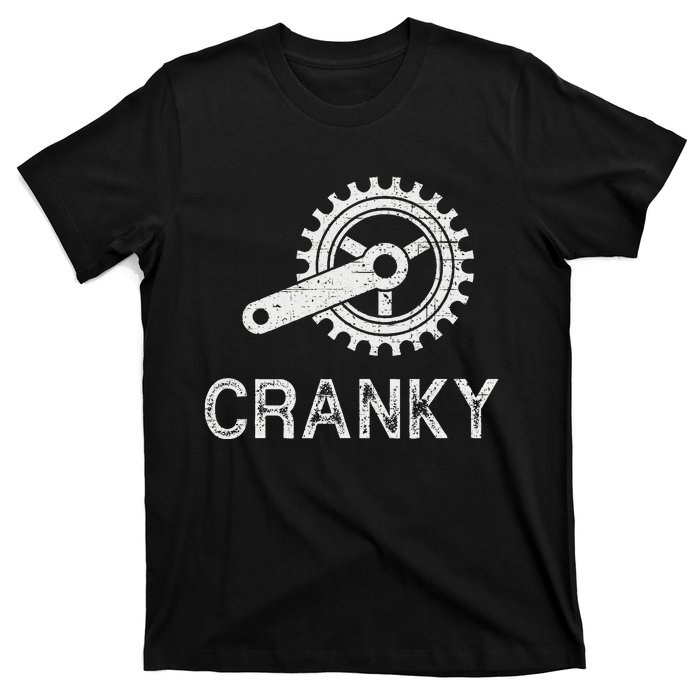 Cranky Vintage Funny Bicycle Lovers Cycling Cranky T-Shirt