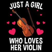 Cool Violin For Women Girl Fiddle Music Lover Violin Player 16 in Basic Backpack