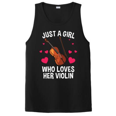 Cool Violin For Women Girl Fiddle Music Lover Violin Player PosiCharge Competitor Tank