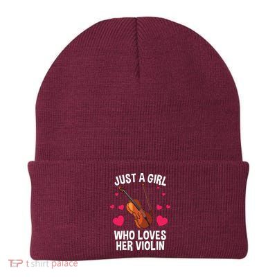 Cool Violin For Women Girl Fiddle Music Lover Violin Player Beanie
