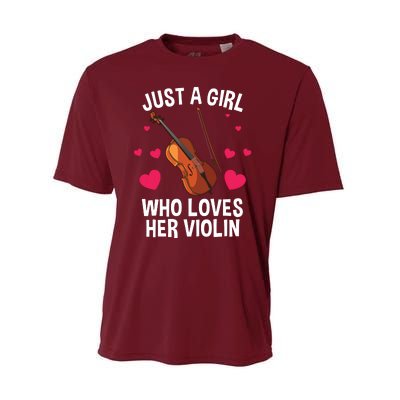 Cool Violin For Women Girl Fiddle Music Lover Violin Player Performance Sprint T-Shirt