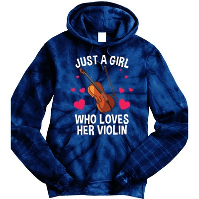 Cool Violin For Women Girl Fiddle Music Lover Violin Player Tie Dye Hoodie